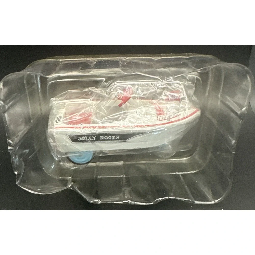 1999 Hallmark 1968 Murray Jolly Roger Flagship Ornament Kiddie Car Classics Boat